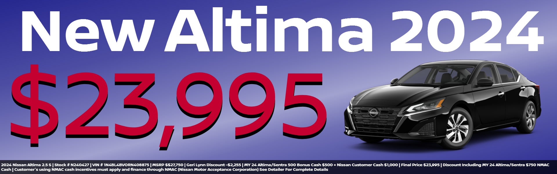 Nissan Altima Special